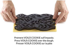 Silikomart, Formă pentru prăjiturele Voila Cookie Leaves, 240mm X 150mm, inaltime 20 mm Bucatarie Naty Shop