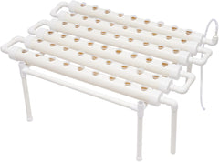 Hydroponische Systeme Grow Set Hydrokultur Plante Grøntsag Hydroponic Pflanzen BewäSserung System Garten Kit Have Tool Pflanze Sites Dyrkning Hydroponics Hydroponisches Anzuchtsystem 54LöCher 6Rohr