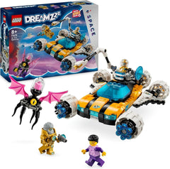 LEGO Dreamzzz 2-i-1 Mr Oz's rumbuggy legetøjsbil eller rumfærgesæt indeholder Mr Oz, Albert og Jayden minifigurer, rumgave til børn 8+ 71475 byggesæt Besuche den LEGO-Store Single