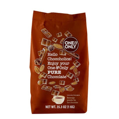 One&Only Chocolate Powder Pure 1 Kg - Højkvalitets chokoladepulver til en førsteklasses drikkechokolade med 32 % kakao Kakao og varm chokolade Naty Shop