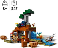 LEGO Minecraft Dungeon Mine Expedition Videospil Minifigur Sæt Karakterbygning Legetøj Gave til drenge og piger 8 år 21269 Byggesæt Besuche den LEGO-Store