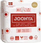 Babybleer, størrelse 3M (4-8 kg) - 1 pose med 28 - Ingen skadelige stoffer, miljøvenlig, højabsorberende, velegnet til natbrug, ultratynde og bløde - Fremstillet i Danmark