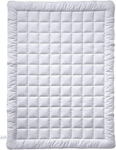 Billerbeck Lina Superlight Quilt - Linneddyne - 155 X 220 Cm - Sommerdyne, køledyne, let sommerdyne - 70% hør, 30% bomuld, hvide dyner og dyner Naty Shop Standardtitel