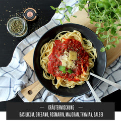 Ankerkraut Italienische Kräuter, Mediterranes Universalgewürz für Pasta, Pizza og Salade, 25 g im Korkenglas