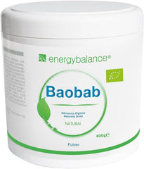 Baobab økologisk pulver - C-vitamin, calcium, magnesium, kalium, 400 gram Aromas Naty Shop
