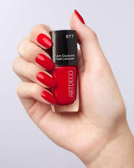 Artdeco Art Couture Neglelak - Langtidsholdbar, hurtigtørrende rød neglelak - 1 x 10ml