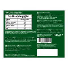 VAHDAM, ceai verde Himalayan (100 g) Ceai verde 100% pur din Himalaya | Fără gluten | Direct de la sursă din India | Preparare fierbinte/rece | Ceai verde vrac