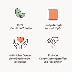 Potluck | Kräuter Kumpel 6er Set | Gewürzmischungen im Keramiktopf | Vegan, glutenfrei und mit natürlichen Inhaltsstoffen