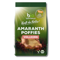 Biocentrale amarantpuster | 125 g | vegansk | små ekspanderede amarantkorn | proteinkilde | til müsli, yoghurt og farverige morgenmadsskåle