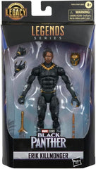 Hasbro Marvel Legends Series Black Panther Legacy Collection Killmonger 15 cm samlerfigur med 5 tilbehør Actionfigurer Naty Shop