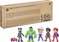 Hasbro Spidey and His Amazing Friends Masked Heroes Multipack, figuri de acțiune înalte de 10 cm, pentru copii cu vârsta peste 3 ani F1486 Action figures Naty Shop