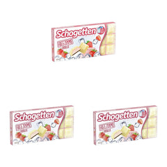 Schogetten Freeze Me Strawberry Limited Edition - Kold chokoladeis med intens jordbærsmag