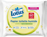 Șervețele umede Natural Aloe - fără coloranți și parfumuri - 100% fibre naturale Fsc - 42 bucăți (1 bucată)