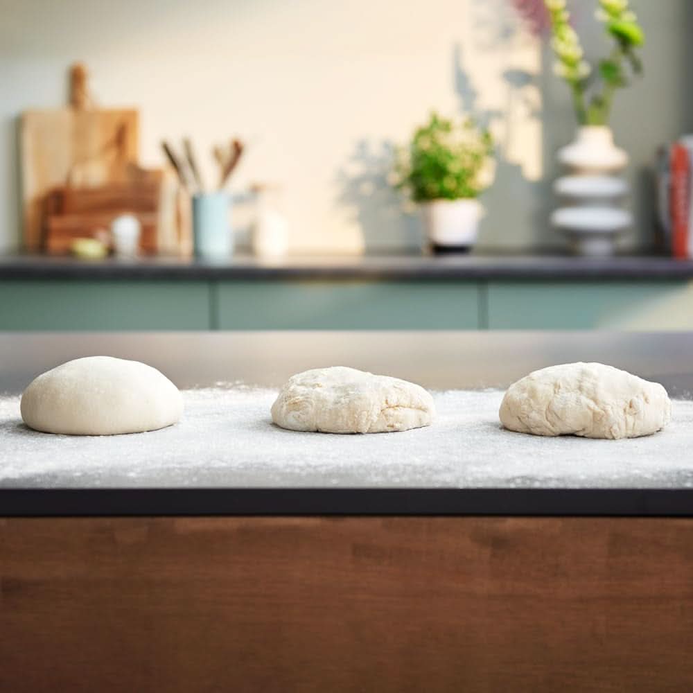 Philips 7000 Series Küchenmaschine - 5,5 Liter, 1000 Watt, 8 Geschwindigkeitsstufen, Proknead Technologie, Rezepte, LED Smart Timer, Knethaken, Schneebesen Und Rührbesen (HR7962/01) Mama si Copilul Naty Shop