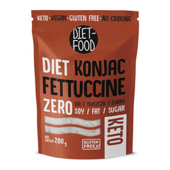 Shirataki Nudler KOST-MAD Low Carb Kaloriefattig Konjac Nudler Vegansk mad Fedtfri Sojafri Glutenfri Vandopløselig Diæt Nudler Lavt Kalorieindhold 200 Gram