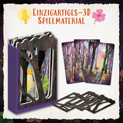 Kosmos 685027 Forest of Shadows, Samarbejdsspil for 2-4-årige, 7 år og opefter, Brætspil for børn, Med fremragende 3D-materiale, I 18 kapitler med cirka 15 minutters spilletid