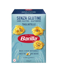 Glutenfri Barilla Tagliatelle pasta lavet af lækker majs og ris - perfekt til personer med cøliaki eller glutenintolerance 300g