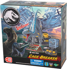 EPOCH Games, Jurassic World - Cage Breaker, 7523, Jucărie Dinozaur, Joc de Societate pentru Copii cu Vârsta de 4 Ani și Peste