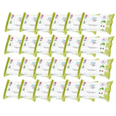 Aloe Baby vådservietter til følsom hud, alkoholfri, hudvenlig, pH 5,5, let duftende, 1728 antal (24 pakker)