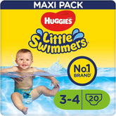 Huggies engangsbadetøj størrelse 3-4 Pakke med 20 Mother and Baby Naty Shop