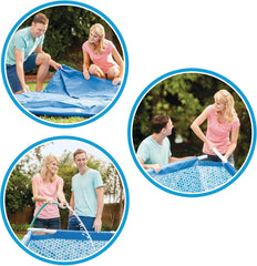 Intex 2,4 m x 51 cm metalramme pool