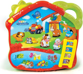 Clementoni 14989 La Fauernhof cântă și învață jocul Ita Playset Prima copilărie 871, Multicolor, 3 Jucarii Bebe Naty Shop Titlu implicit