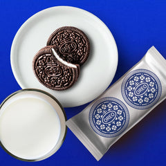 OREO Original – Fursecuri crocante cu cacao și umplutură delicioasă de cremă cu aromă de vanilie – 32 x 44g