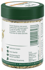 Fuchs Gewürze - Fennikel ganz - sweet-würziges Aroma für Obstsalate, Havre-Meals eller Curries - naturlige ingredienser - 45 g i wiederverwendbarer, genbrugsbarer Dosis