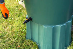 Racord rezervor cu robinet de închidere, filet exterior 26,44 mm, conector rapid 3/4", racord butoi de ploaie, butoi de ploaie, butoaie cu apă, 1 bucată