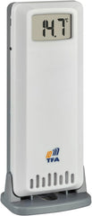 TFA Dostmann TFA-ID ID-A5 Pool sender TFA-ID ID-A5 Pool, 30.3907.02, kompatibel med TFA.me system, WLAN kompatibel, til online overvågning af pools, damme, isbade, fjernbetjening, vandtemperaturmåling, 868 MHz, hvid