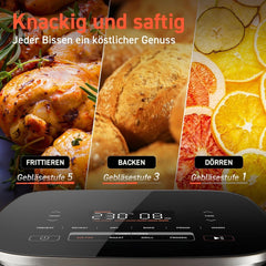 Cosori Turboblaze Hot Air Fryer Airfryer, 9-i-1, 6 liter, lydløs Hvidevarer Naty Shop