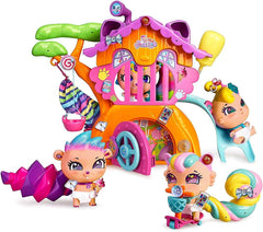 The Bellies from Bellyville - Beetree House, Beasties House Bellies Friends, Dukketilbehør, Gaver (Famosa 700015795) Naty Shop Dukkehuse