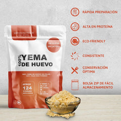 Serman Nutricion Bio Æggeblommepulver - Glutenfri Laktosefri