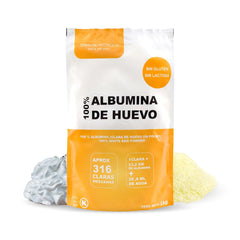 Sermand Nutrition Æg Albumin 100% Pulver Glutenfri Laktosefri