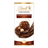 Lindt Creation Hazelnut De Luxe Bar - Mørk chokolade med sprøde hasselnødder i cremet fyld