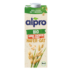 Alpro Bio Haferdrink Uden Sukker - Grøntsagsdrik med havre