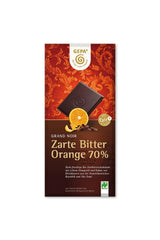 Grand Noir Delikat bitter appelsin Økologisk 70 procent kakao - glat appelsinsmag