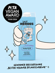 Lazy Heroes Hafer Vegetar Havredrik Glutenfri med D-vitamin