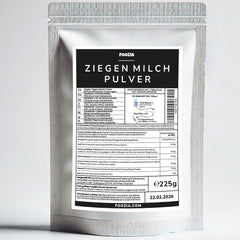 Foozia Pure Gedemælkspulver - Ingen tilsætningsstoffer til mennesker, dyr