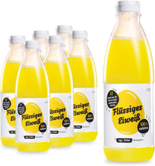 Flydende æggehvidemærke - 6x1 kg 100% naturlige proteiner
