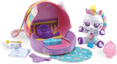 VTech Little Love - Emily Einhorn mit Handtasche – Süße Puppe mit Tasche, in der sie getragen Werden kann – Für Kinder von 3-8 Jahren