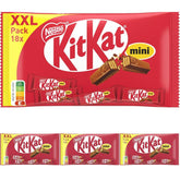 Nestlé Mini XXL Chokoladebarer Mælkechokolade Crunchy Wafer Bars 4 Pakke (1 x 301g)