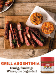 Kotanyi Gourmet Grill-Argentina Gewürzzubereitung, med Paprika, Pfeffer, Koriander og mehr, frugtig-krydret, 400ccm, 285 g