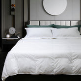 Nottetempo, gåsedunsdyne, enkeltseng, 205 X 155 X 2 Cm, Bianco Dyner og dyner Naty Shop Single 205 X 155 X 2 cm