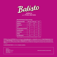 Balisto Chokoladepakke Bulk, Yoberry, korn & Yoghurt Chokoladebarer, 8 x 18,5 g, Chokolade, Müslibarer, Chokolade Bulk Pack (148g)