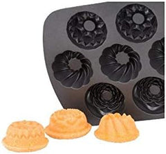 Pan til 9 muffins Gugelhupf Original Kaiser Inspiration, 38 X 27 cm, non-stick belagt Naty Shop