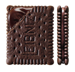 Fursecuri crocante cu cacao și cremă de ciocolată neagră, pachet de 14, pentru depozitare sau vânzare (14 x 190 g)