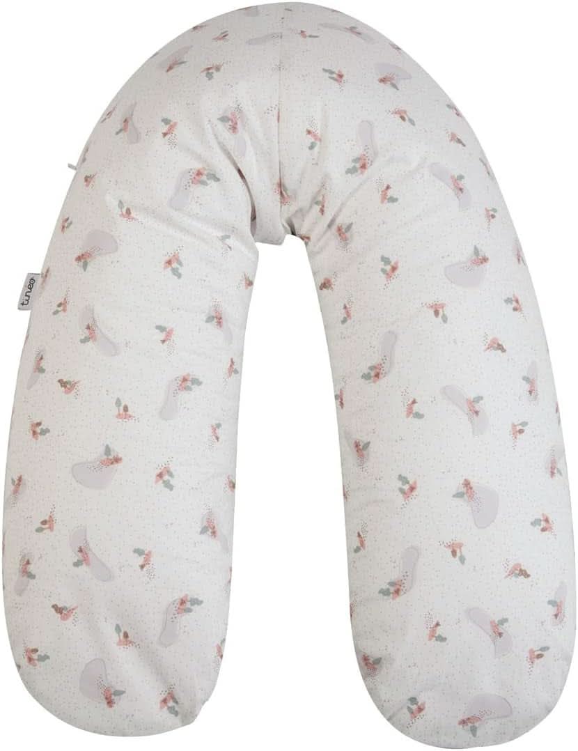 Graviditetspude - Ammepude - 2 i 1 multifunktionel pude - Aftageligt betræk 78 X 44 cm Tilbehør Mad og Amning Bebe Naty Shop