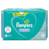 Pampers Fresh Clean, Babyservietter, 52 stk Baby Wet Wipes Naty Shop