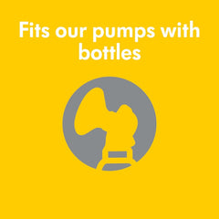 Medela Store & Feed Set | Sticle pentru depozitarea laptelui matern, tetină Calma, pungă pentru lapte matern | Fără Bpa Accesorii Hrana si Alaptare Bebe Naty Shop